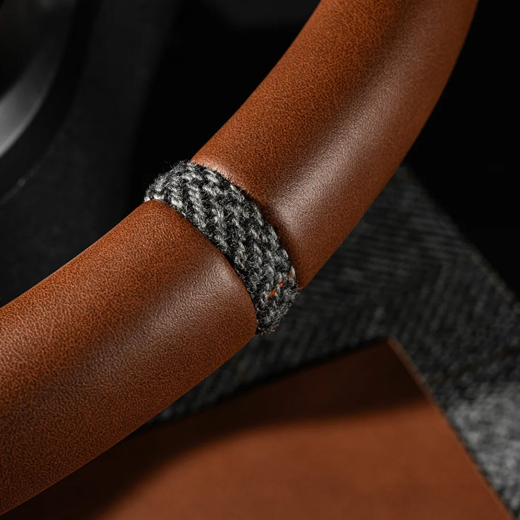 Mercedes AMG Two-Tone Leather Steer