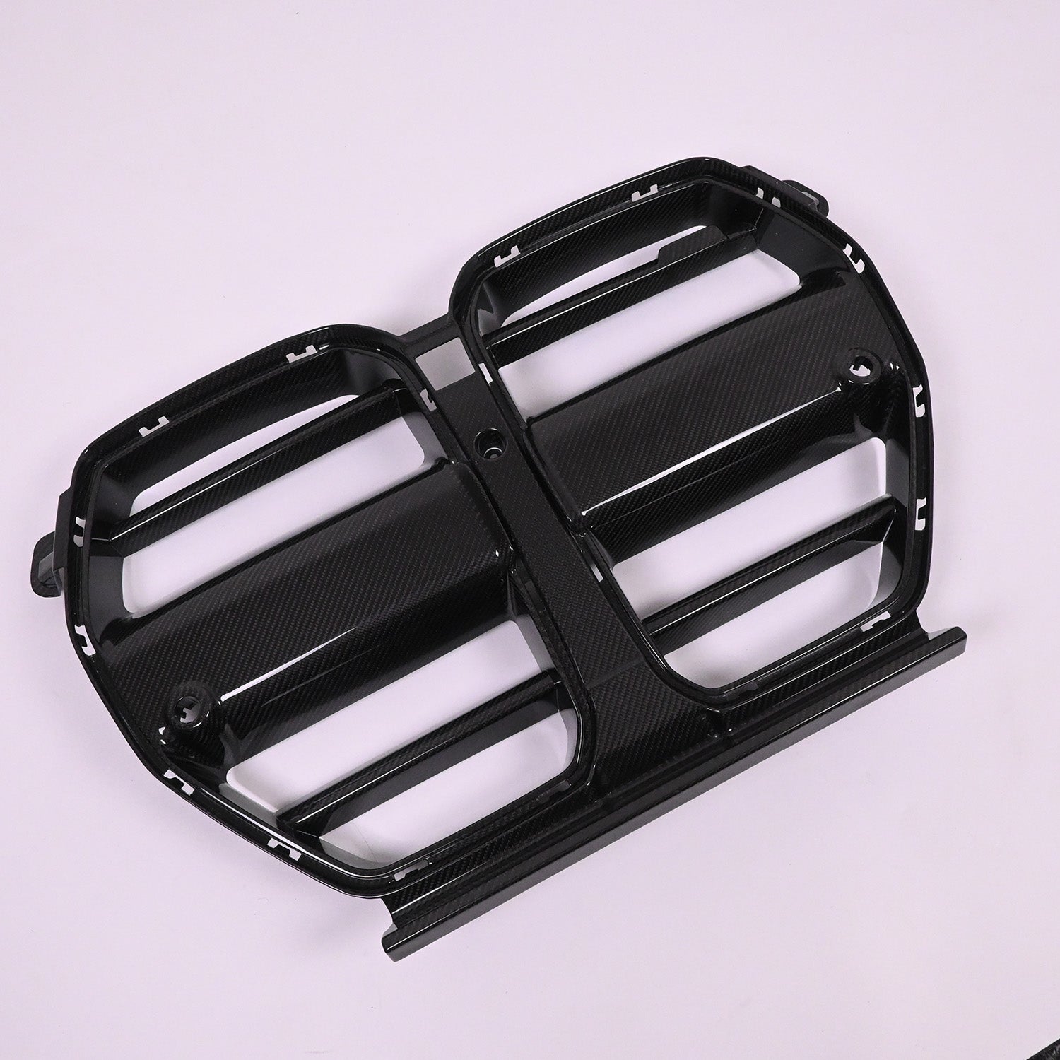CarbonXtreme BMW G80 M3 & G82 M4 Carbon Fiber Front Grille — ST Style (One-Piece)