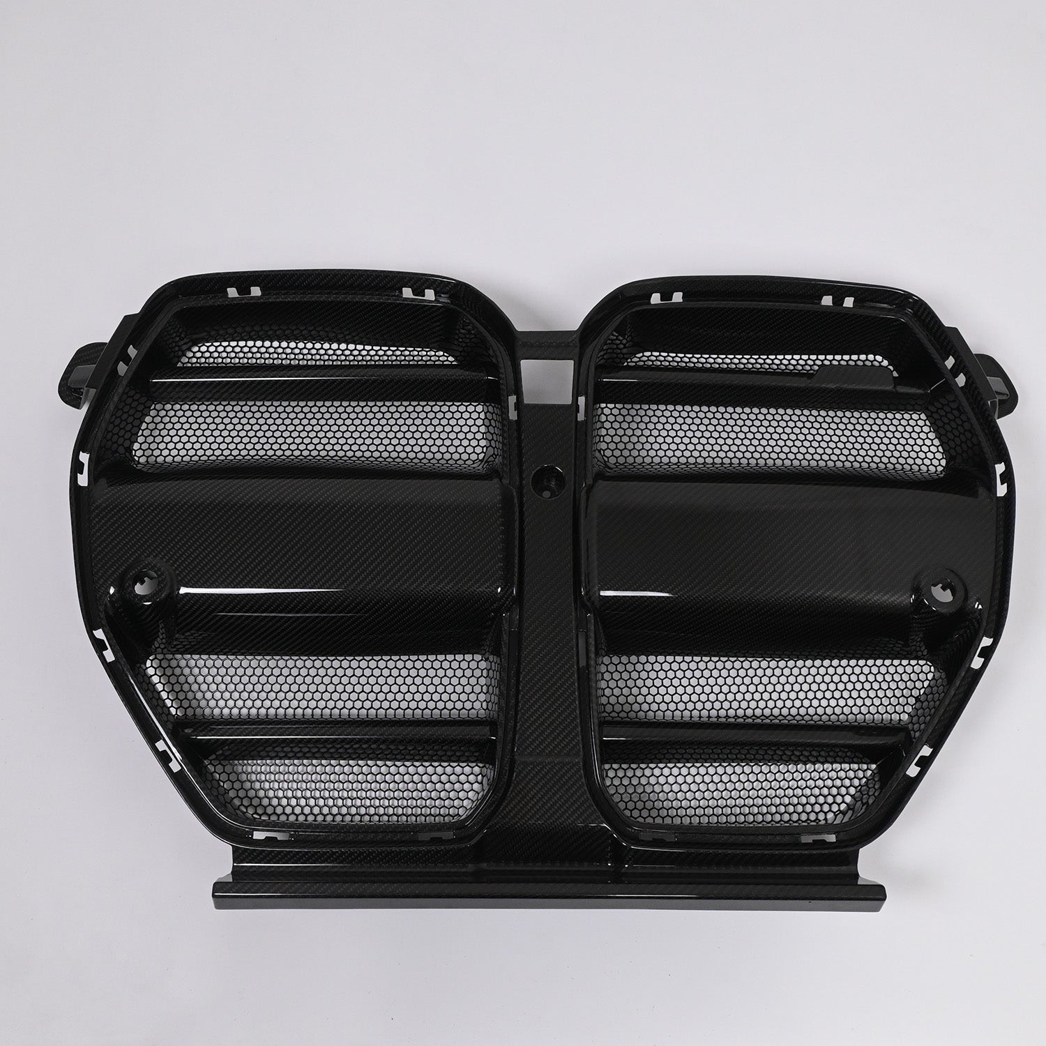 CarbonXtreme BMW G80 M3 & G82 M4 Carbon Fiber Front Grille — ST Style (One-Piece)