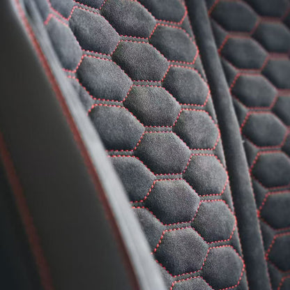 Audi RS Carbon Bucket Seats – full seat view with premium Nappa leather and carbon backshell