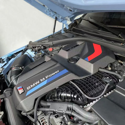 BMW G80 G82 G87 M2 M3 M4 OEM Style Dry Carbon Fiber Engine Cover