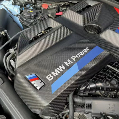 BMW G80 G82 G87 M2 M3 M4 OEM Style Dry Carbon Fiber Engine Cover