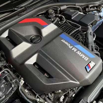 BMW G80 G82 G87 M2 M3 M4 OEM Style Dry Carbon Fiber Engine Cover