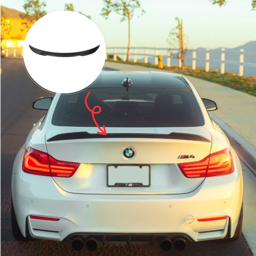 CarbonXtreme BMW F82 M4 CS Style Carbon Fiber Rear Spoiler