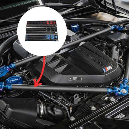 BMW G80 G82 G87 S58 Engine Bay Strut Bar Dry Carbon Fiber