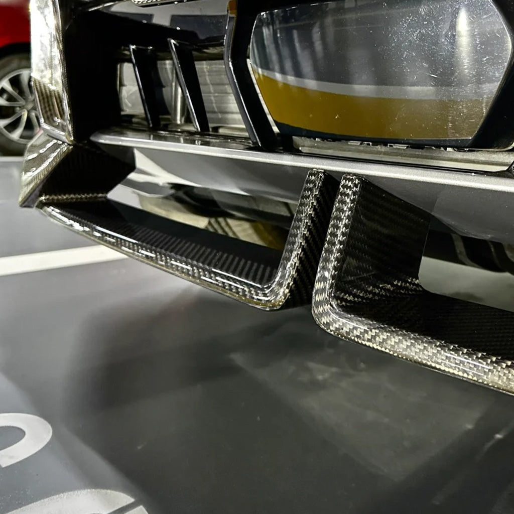 CarbonXtreme BMW X5 G05 LCI MP Style Carbon Fiber Front Lip