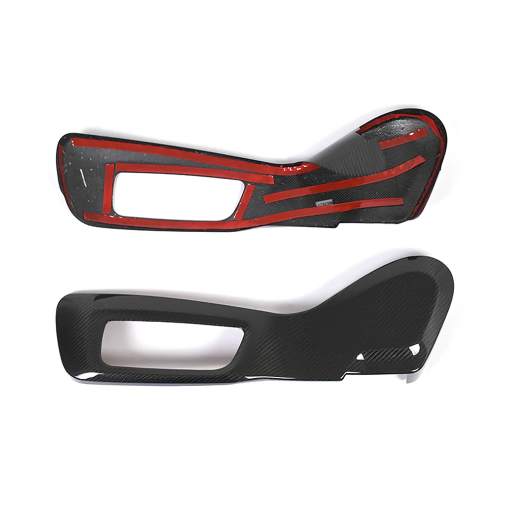 BMW G8X M2/M3/M4 Dry Carbon Fiber Side Seat Covers (Pair)