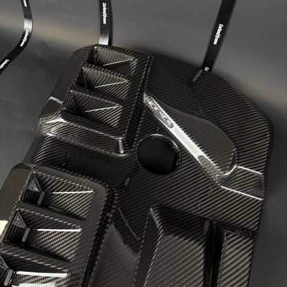 BMW G80 G82 G87 M2 M3 M4 OEM Style Dry Carbon Fiber Engine Cover