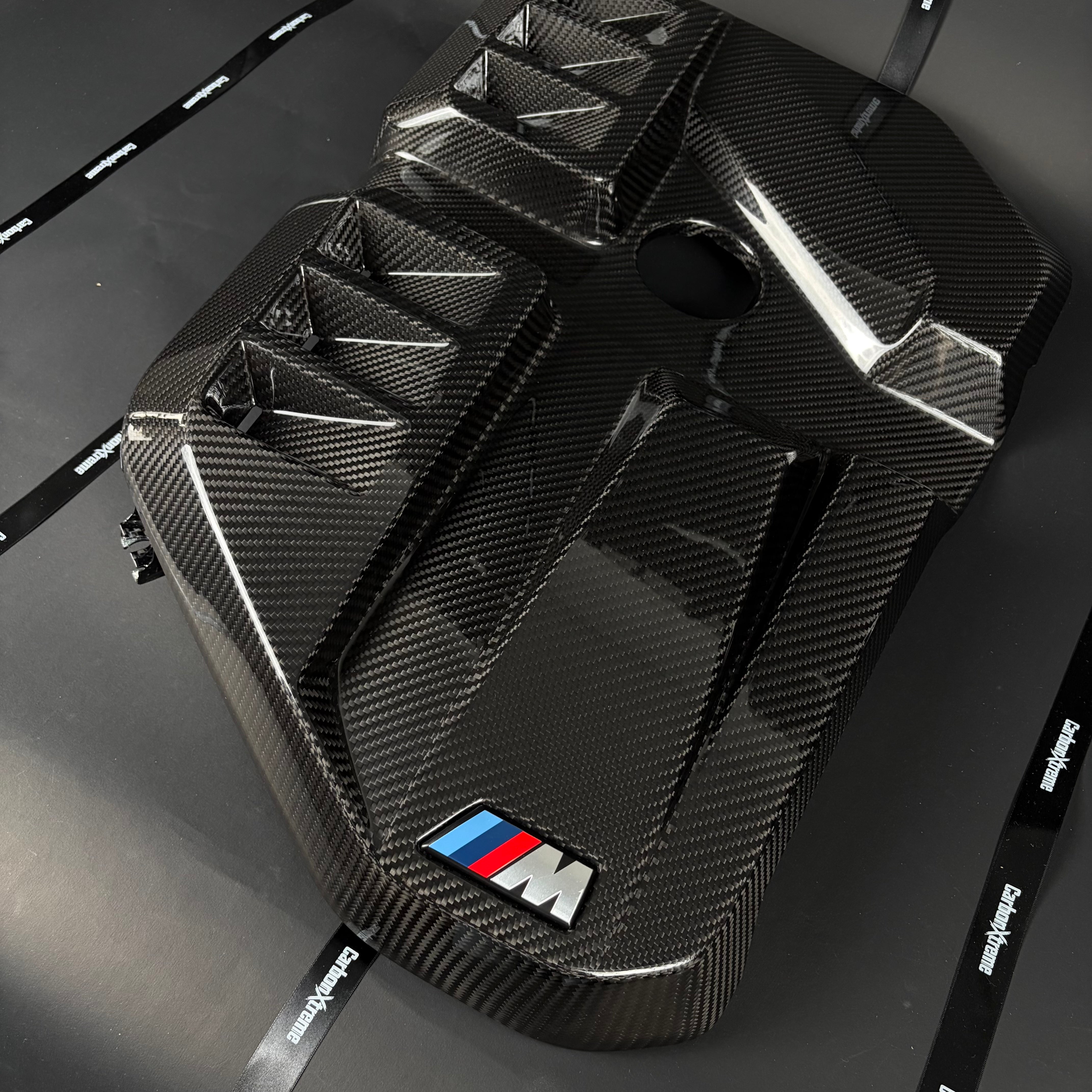 BMW G80 G82 G87 M2 M3 M4 OEM Style Dry Carbon Fiber Engine Cover