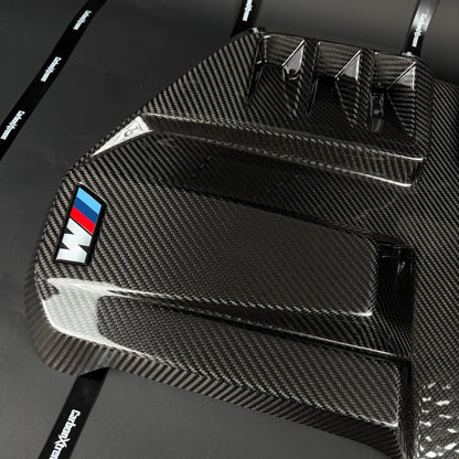 BMW G80 G82 G87 M2 M3 M4 OEM Style Dry Carbon Fiber Engine Cover