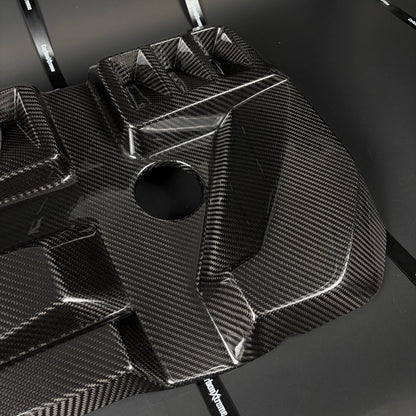 BMW G80 G82 G87 M2 M3 M4 OEM Style Dry Carbon Fiber Engine Cover
