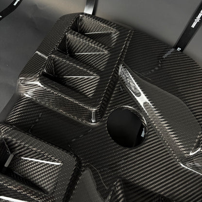 BMW G80 G82 G87 M2 M3 M4 OEM Style Dry Carbon Fiber Engine Cover