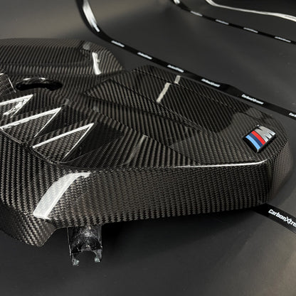 BMW G80 G82 G87 M2 M3 M4 OEM Style Dry Carbon Fiber Engine Cover
