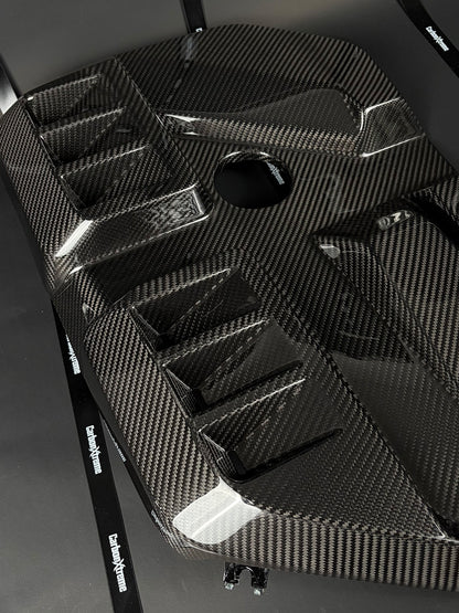 BMW G80 G82 G87 M2 M3 M4 OEM Style Dry Carbon Fiber Engine Cover