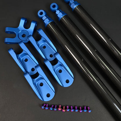 BMW G80 G82 G87 S58 Engine Bay Strut Bar Dry Carbon Fiber