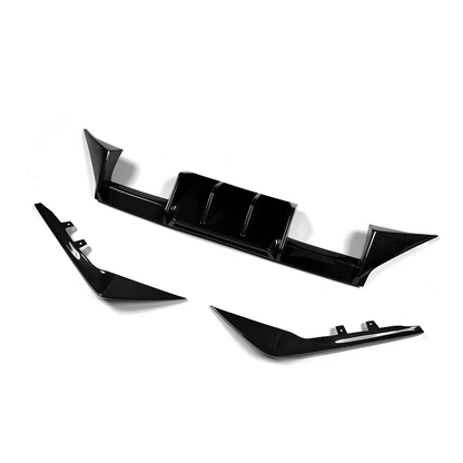 BMW G87 M2 Dry Carbon Fiber TR Style Rear Diffuser With Rear Winglets