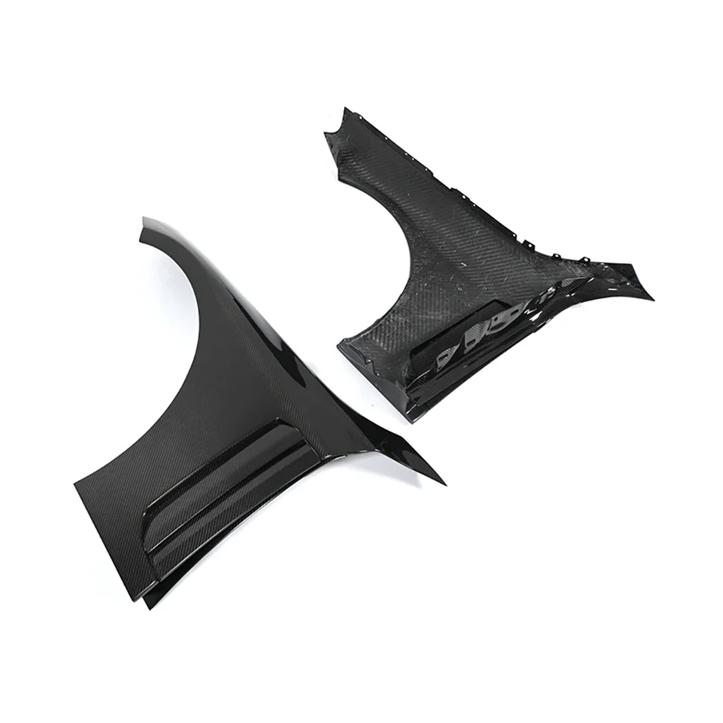 BMW G87 M2 Dry Carbon Fiber V Style Side Skirt & Fender Set