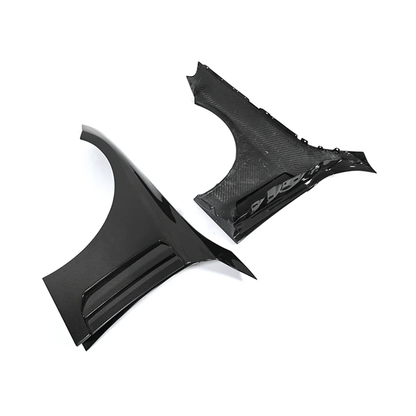 BMW G87 M2 Dry Carbon Fiber V Style Side Skirt & Fender Set