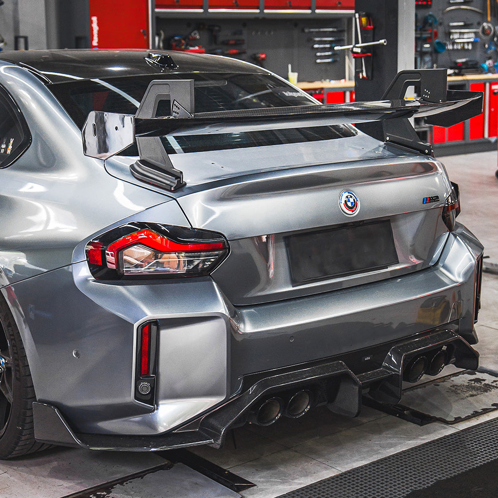 BMW G87 M2 GT4 Carbon Fiber Rear Wing