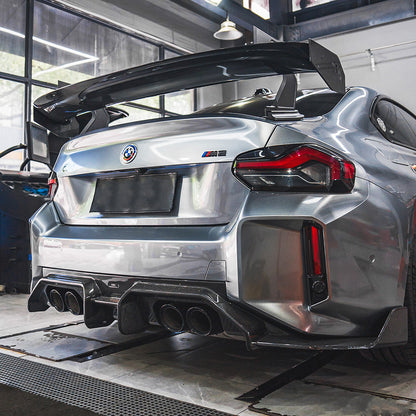BMW G87 M2 GT4 Carbon Fiber Rear Wing