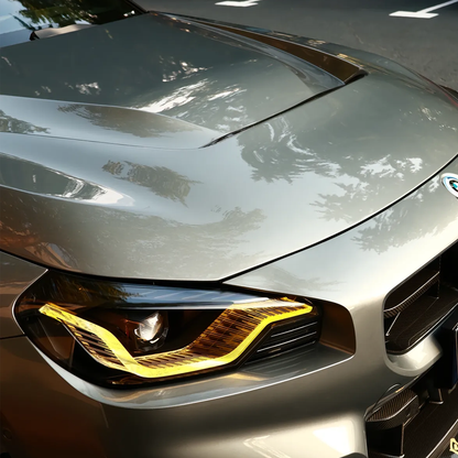 BMW G87 M2 N Style carbon fiber hood by CarbonXtreme
