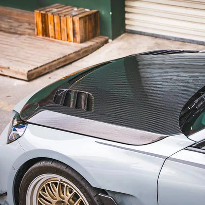 BMW G87 M2 V Style Carbon Fiber Hood