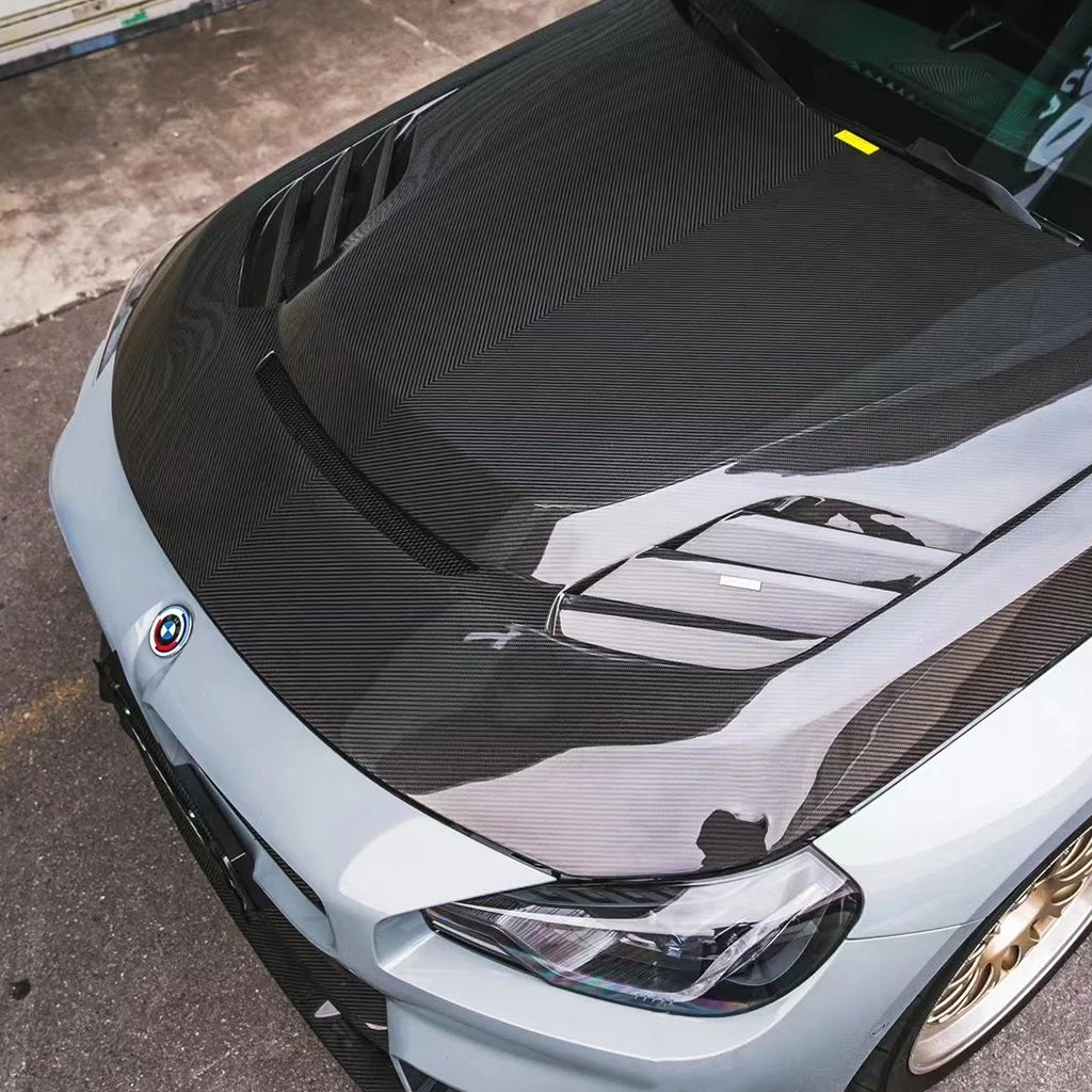 BMW G87 M2 V Style Carbon Fiber Hood