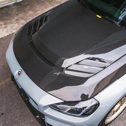 BMW G87 M2 V Style Carbon Fiber Hood