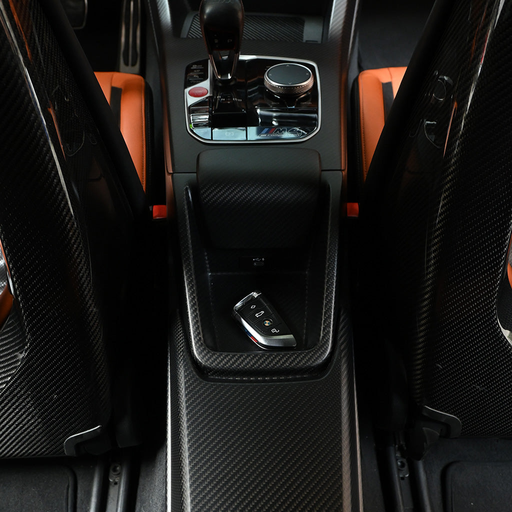 BMW G8X CSL CS Style Dry Carbon Center Console