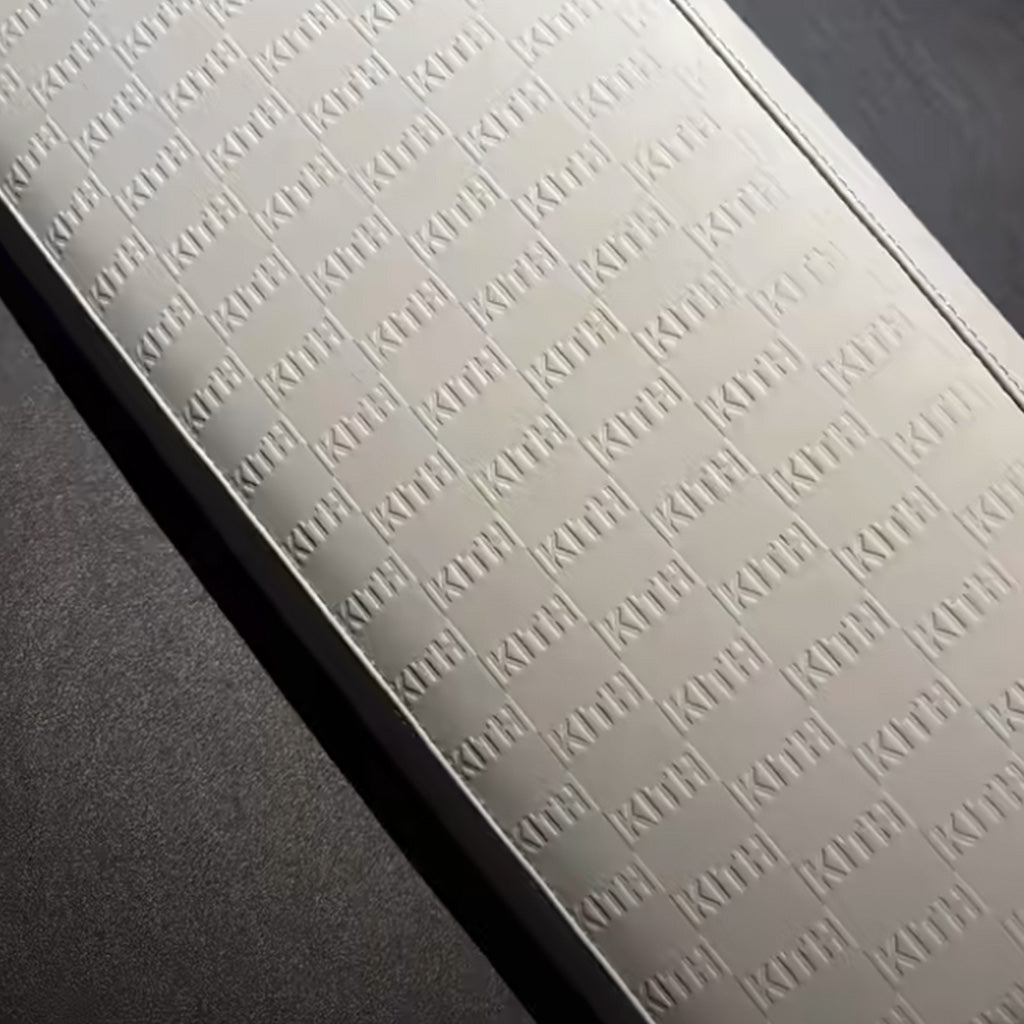 BMW G8X Merino Leather Center Armrest Cover — Signature Script Style (Custom)