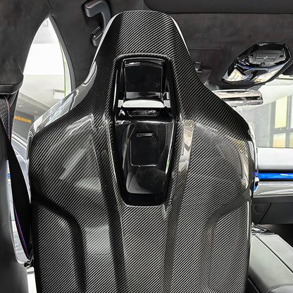 BMW G90 M5 OEM Style Dry Carbon Seat Back Replacements (Pair)