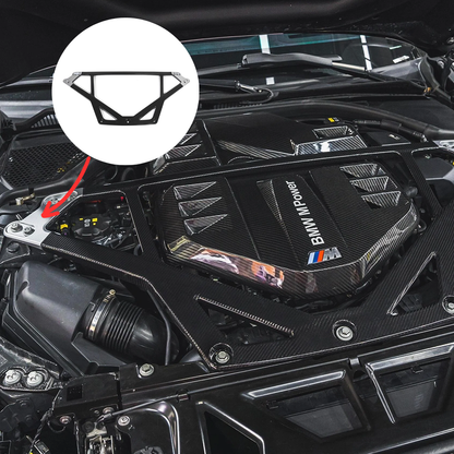 BMW GX M2 M3 M4 Dry Carbon Fiber Engine Strut Bar CSL Style