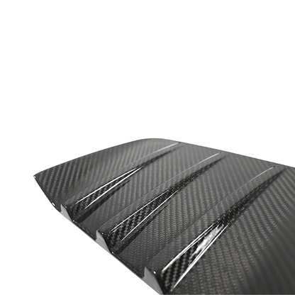 BMW M2 G87 Dry Carbon Fiber Rear Fog Light Cover Side Frame Set (Pair)