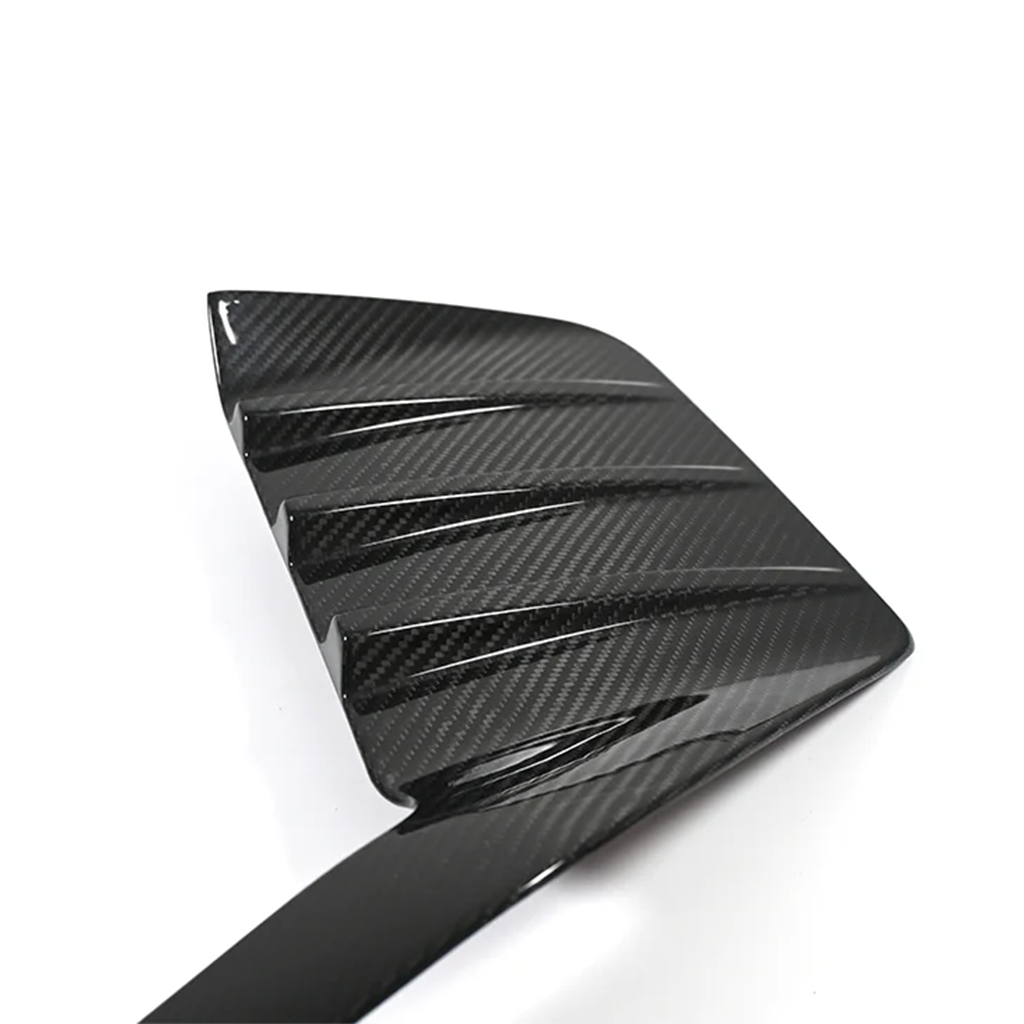 BMW M2 G87 Dry Carbon Fiber Rear Fog Light Cover Side Frame Set (Pair)