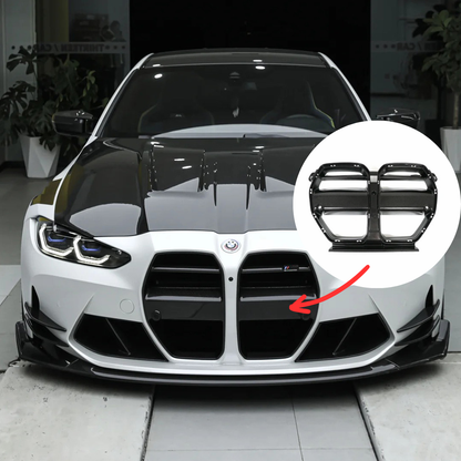CarbonXtreme BMW G80 M3 & G82 M4 Carbon Fiber Front Grille V Style