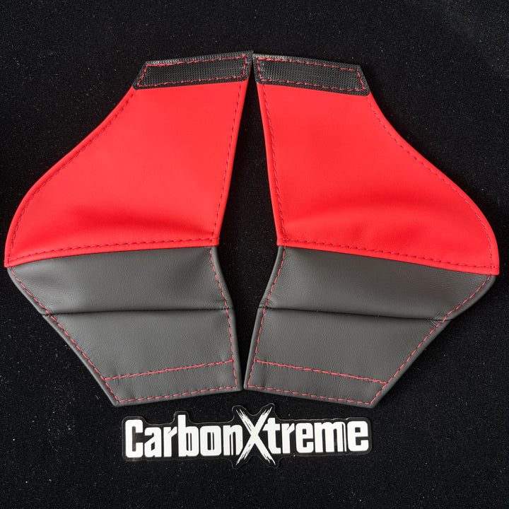 BMW G82 M4 CS carbon bucket seat shoulder and seat belt area protectors packed and shipped to VA, United States