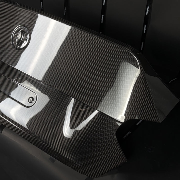 BMW G87 M2 CS style carbon fiber trunk lid packed and shipped