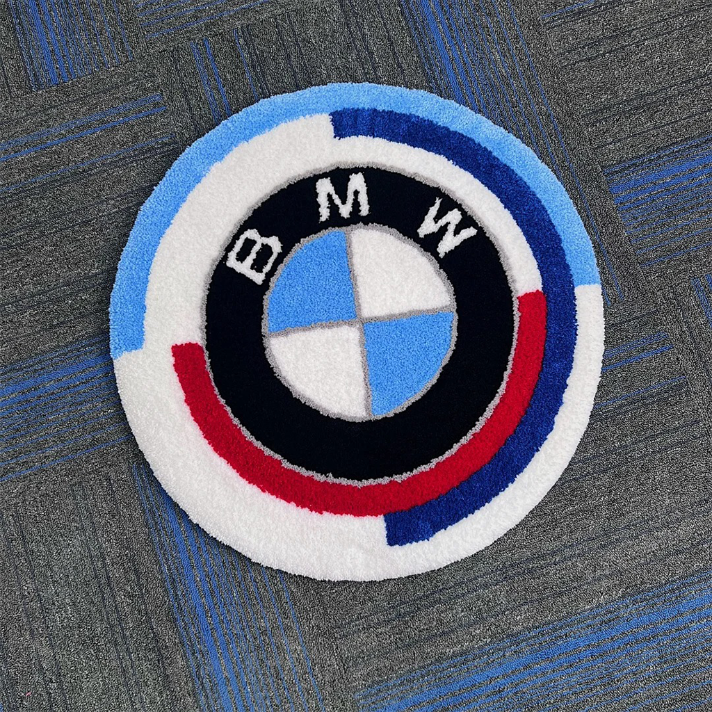 CarbonXtreme BMW 50 Year Logo Roundel Floor Mat