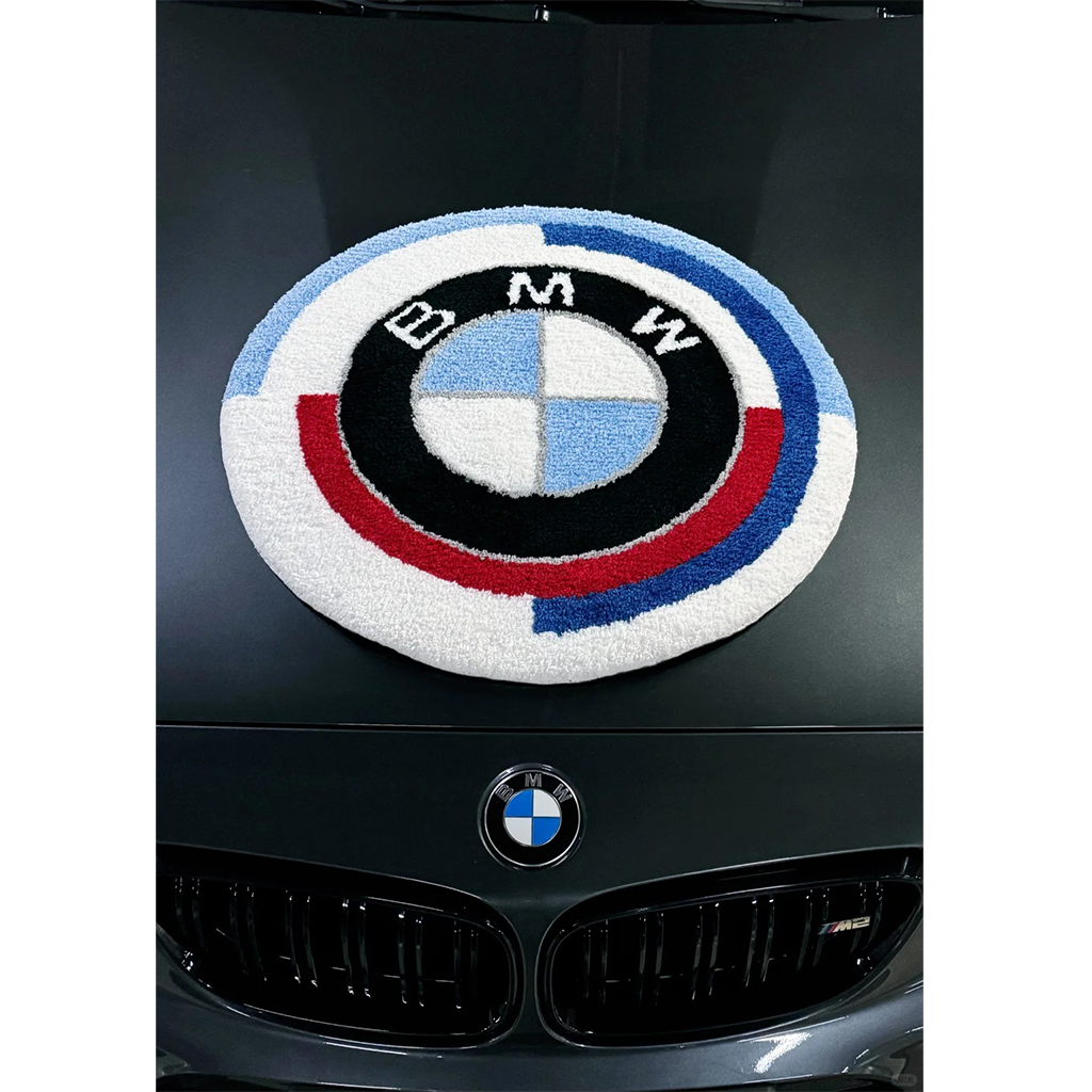 CarbonXtreme BMW 50 Year Logo Roundel Floor Mat