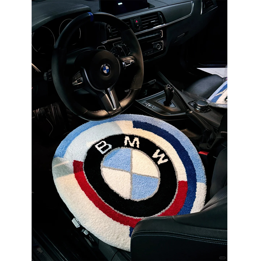 CarbonXtreme BMW 50 Year Logo Roundel Floor Mat