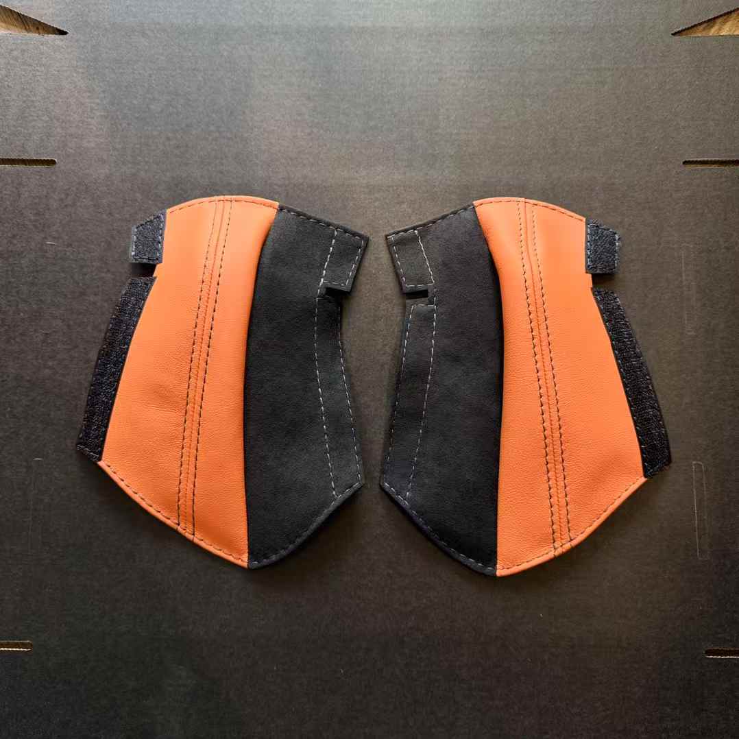 CarbonXtreme BMW Carbon Bucket Seat Thigh Support Covers OEM Leather