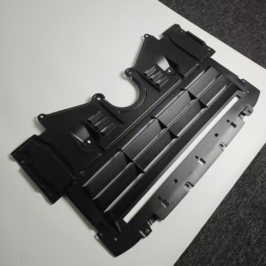 CarbonXtreme BMW Carbon fiber Oil Cooler Guard Plate / Skid Plate