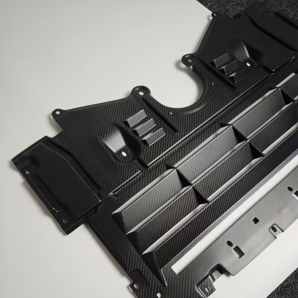 CarbonXtreme BMW Carbon fiber Oil Cooler Guard Plate / Skid Plate