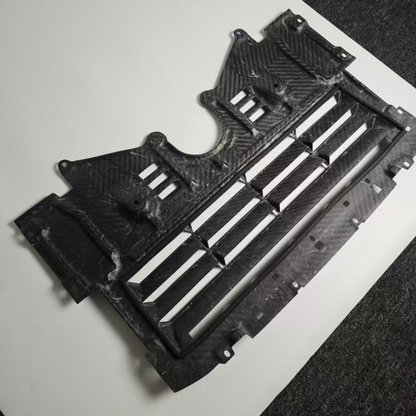 CarbonXtreme BMW Carbon fiber Oil Cooler Guard Plate / Skid Plate