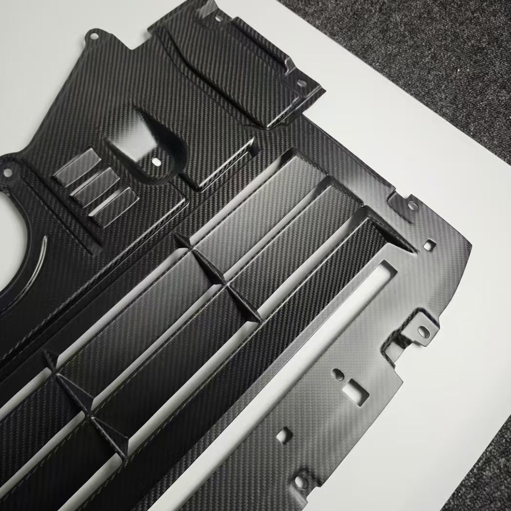 CarbonXtreme BMW Carbon fiber Oil Cooler Guard Plate / Skid Plate
