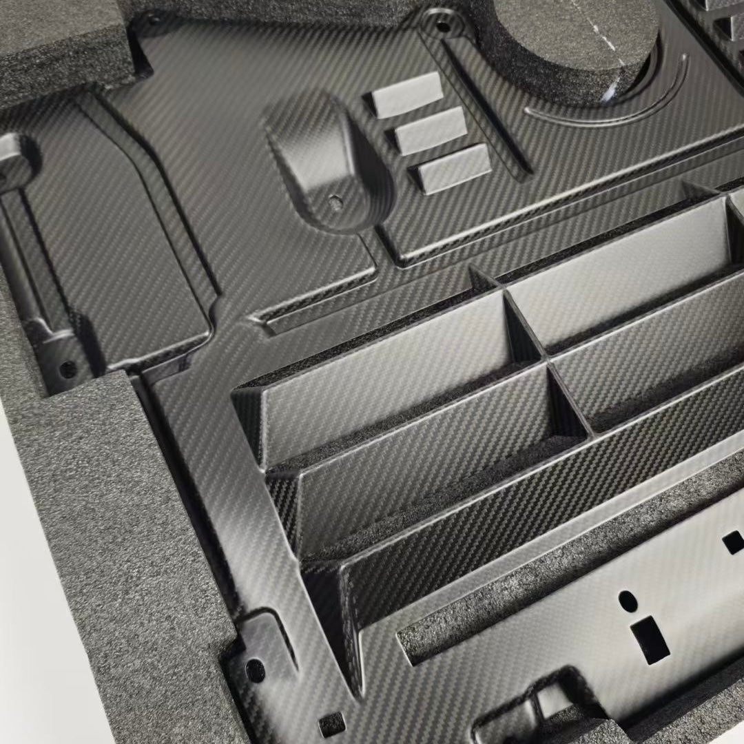 CarbonXtreme BMW Carbon fiber Oil Cooler Guard Plate / Skid Plate