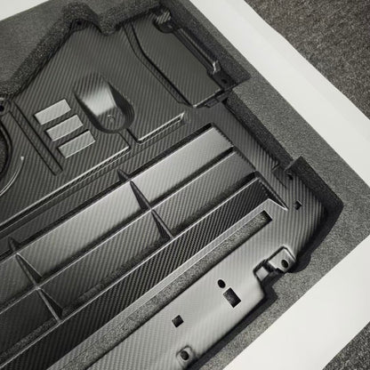 CarbonXtreme BMW Carbon fiber Oil Cooler Guard Plate / Skid Plate