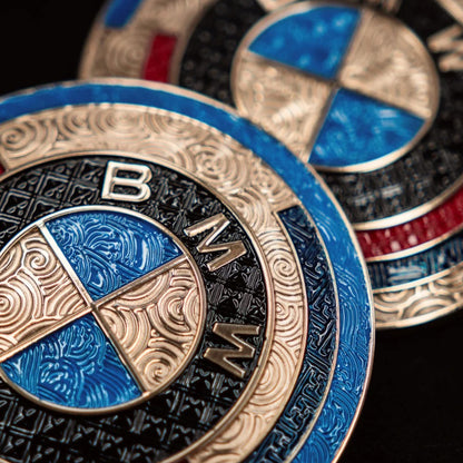 CarbonXtreme BMW Copper Engraved Emblem
