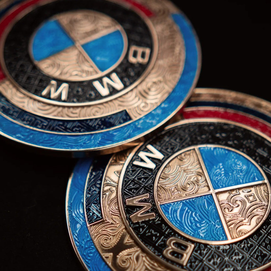 CarbonXtreme BMW Copper Engraved Emblem