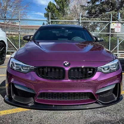 CarbonXtreme BMW F80 M3 F82 M4 Carbon Fiber Front Upper Splitters